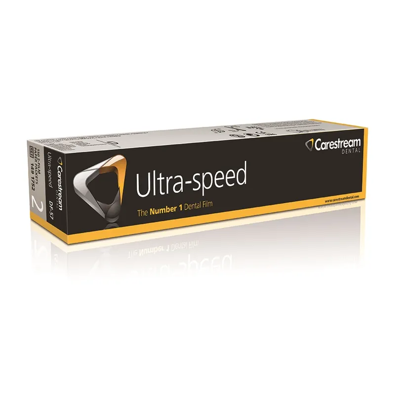 Carestream Health Inc - Ultraspeed Film DF-57 2 Paper Double 150/Bx